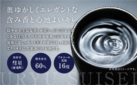 雨竜彗星 720ml × 2本 日本酒 酒造好適米 日本酒 日本酒 酒造好適米 日本酒 北海道雨竜町