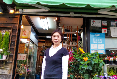 A-958 ホワイトデー用アレンジフラワー「オレンジ系」