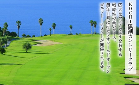 【ゴルフ＆宿泊プラン】KOCHI黒潮カントリークラブ(土日祝日) 【ゴルフ チケット ゴルフ 体験 ゴルフ プレー券 ゴルフ 高評価 ゴルフ 人気 ゴルフ おすすめ】 kg-0025