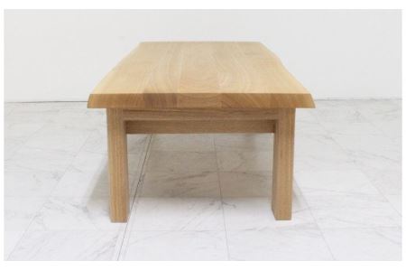 リビングテーブル　自然木無垢 タモ ＴＭ 1300_4Leg