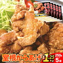 【ふるさと納税】室根 からあげ（いわいもも）250g×5袋 から揚げ 唐揚げ 冷凍 冷凍食品 惣菜 小分け おかず レンジで簡単 レンジ 業務用 ふるさと納税 人気 簡単 おすすめ レシピ チキン 鶏肉 肉 プレゼント ギフト 詰合せ 送料無料 岩手県 一関市