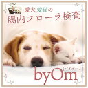 【ふるさと納税】愛犬/愛猫の腸内フローラ解析「byOm(バイオーム)」【1301545】