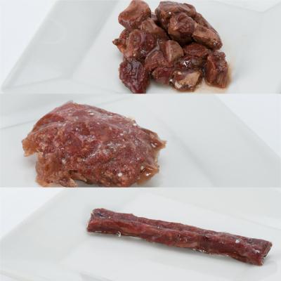 ふるさと納税 宍粟市 宍粟鹿肉100%　犬・猫の無添加おやつ　柔らかい(ソフトタイプ)3種類計5袋　O17 |  | 03