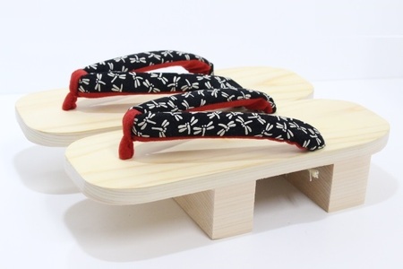 郡上おどり　踊り下駄（女性）トンボ柄　(S)