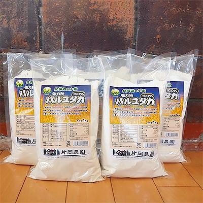 ふるさと納税 江別市 ハルユタカ100%強力粉　1kg×5袋