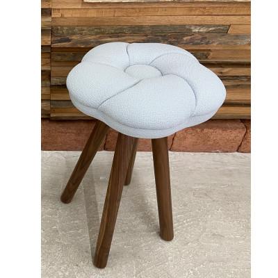 ふるさと納税 大川市 monaca stool:ume【グレー/ウォールナット/高さ45cm】