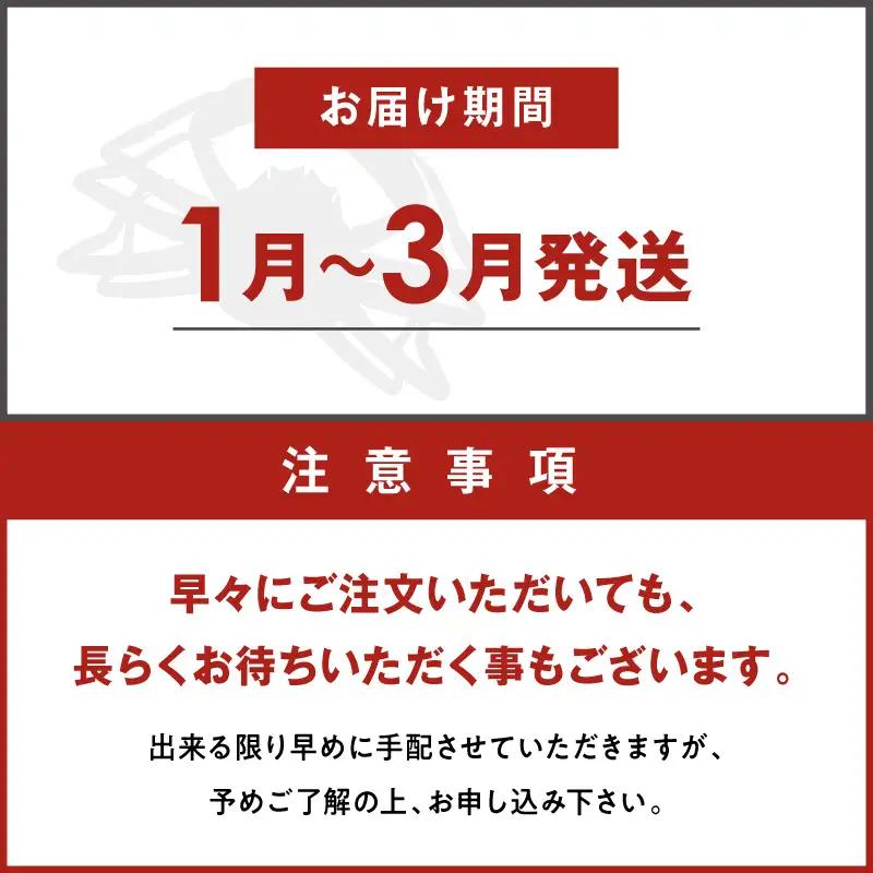 【蟹の匠 魚政】魚政BLACK 生プレミアムズワイガニ〈捌き済・急速冷凍〉特大サイズ 1杯 焼きガニ香味ミスト付き(1月～3月発送）蟹
