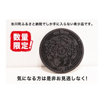 ふるさと納税 氷川町 1/6スケール「マンホールレプリカ」コースターサイズ 氷川町役場建設下水道課 |  | 03