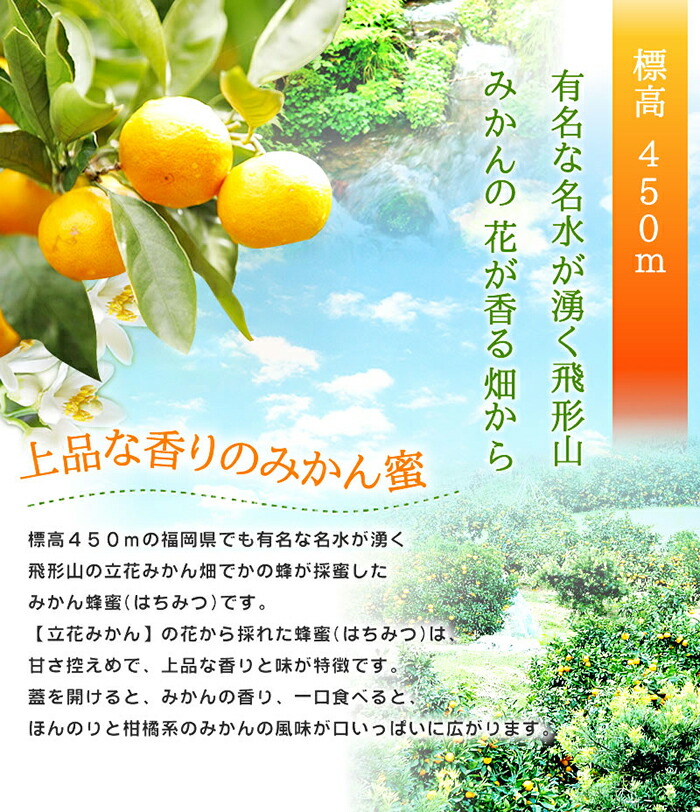 ＜国産＞かの蜂 みかん蜂蜜【600g】福岡県八女市で収獲した完熟みかん蜂蜜 蜂蜜 はちみつ ハチミツ 国産 みかん 蜜柑 完熟 天然 非加熱 常温 保存 備蓄 防災食 非常食 保存食 防災グッズ 福岡