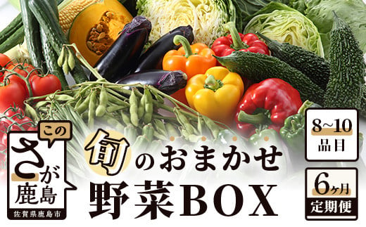 
E-72 【６ヶ月お届け】旬のおまかせ野菜BOX定期便 【 野菜 果物 旬 セット 詰め合わせ 定期便 】
