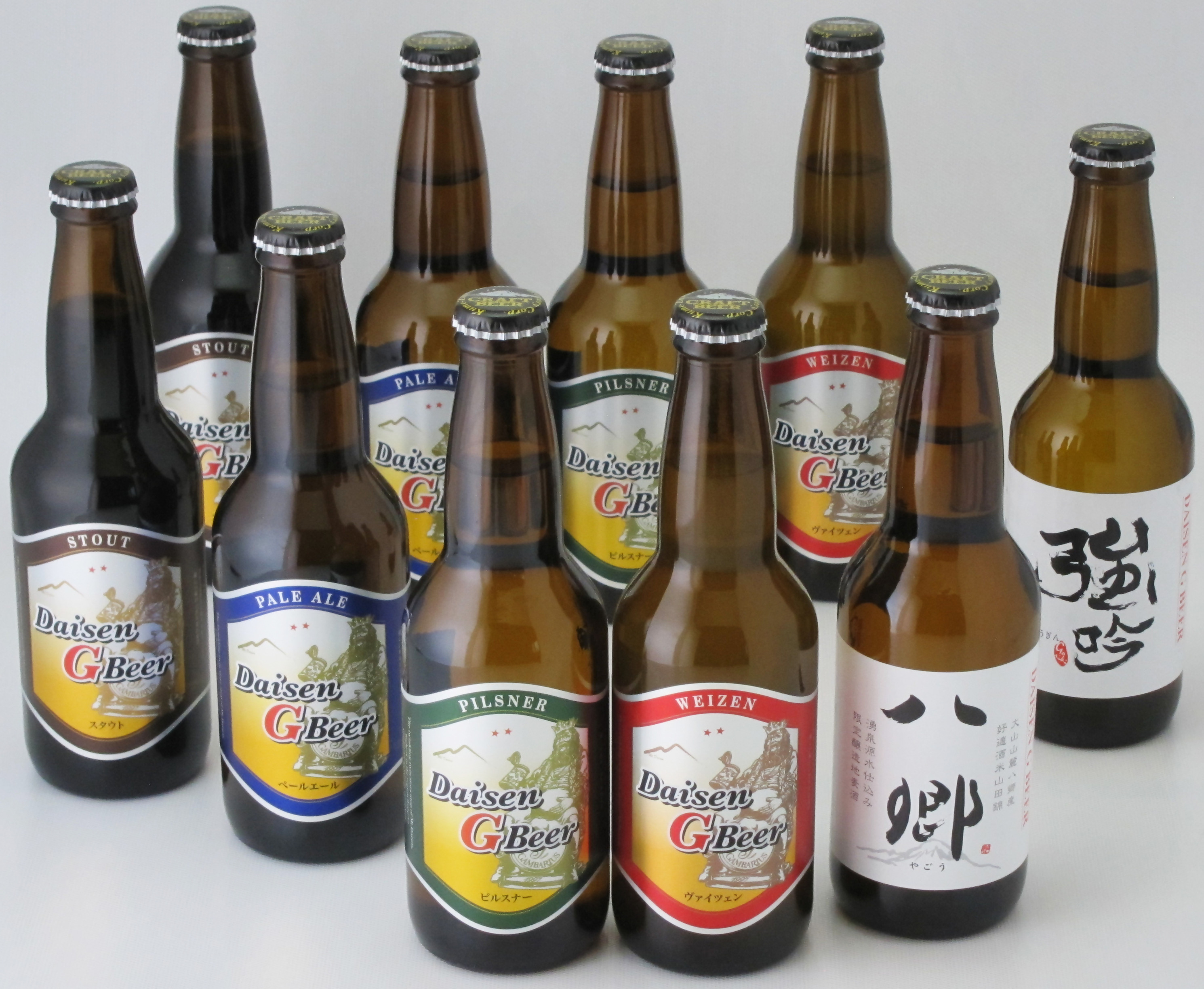 
「大山Ｇビール　飲み比べ１０本セット」　ＹＧ−１０
