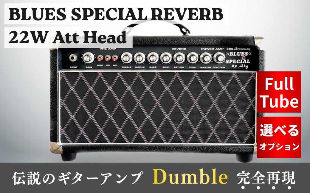 
            AKG SOUND DESIGN／AKG工房 ギターアンプ チューブアンプ Blues Special Reverb 22W Att Head（ブルース スペシャル リバーブ 22W アッテネーター搭載 ヘッド）クリーン設計 ダンブルクローン ハンドメイド カスタム 受注生産 ハンドワイヤード 岩手県一関市
          