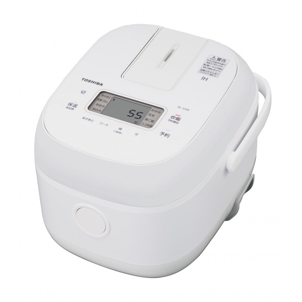 
            東芝　炊飯器　IH　高火力でふっくら　3合　RC-5XW(W)
          