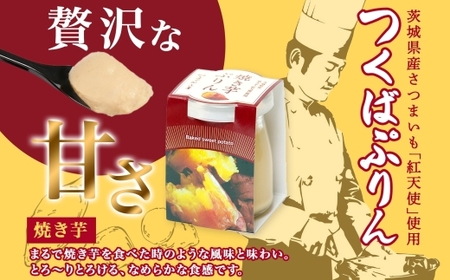 ゴールドぷりん ＆ 焼き芋ぷりん 各3個 計6個 つくばぷりん プリン ぷりん 焼きいも 焼きイモ さつまいも 牛乳 ミルク 卵 スイーツ 贅沢 洋菓子 おやつ 冷菓 ご褒美 デザート 人気 グルメ 