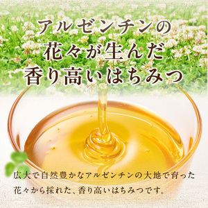 アルゼンチン産純粋はちみつ500g はちみつ ハチミツ ハニー 蜂蜜 朝食 福岡県 八女市 207-002