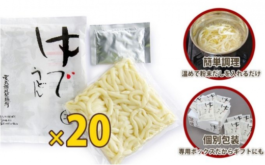 うどん 香川 元祖さぬきゆでうどん 20人前 宮武讃岐製麺所 丸亀からお届け 讃岐うどん 麺 麺類 個包装 常温 常温保存 日持ち 備蓄 讃岐 香川県 丸亀 丸亀市 20人前 (200g×20袋)  
