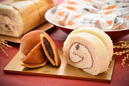 神子原米ロール 神子原米 どら焼き セット お菓子 お菓子 お菓子 お菓子