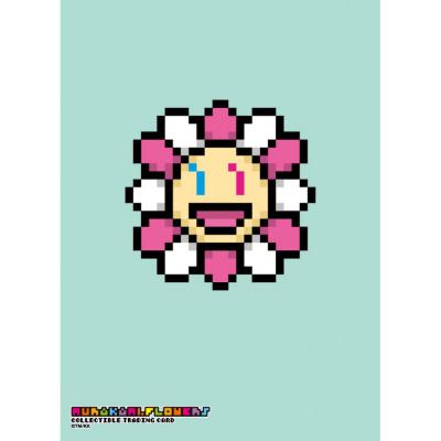 ふるさと納税 京都市 Murakami.Flowersトレカスリーブ 「笑顔の女の子」ドットフラワーver.