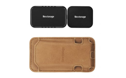 映像出力やデータ転送と同時に給電可能なマルチアダプターとポータブルSSD、専用Magsafeケースセット NX-PDPA1｜PDPアダプター® NX-P2SE 1TB｜ポータブルSSD NX-PDPA1MC｜MagsafePUレザーケース