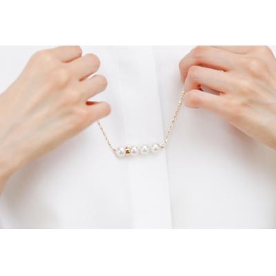 ふるさと納税 甲府市 【K18】9.0mm アコヤ真珠ネックレス【便利機能付き】/No.116 |  | 01