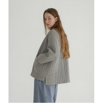 【ふるさと納税】半纏ジャケット　ログウッドアカネマリーゴールドグレー【1694967】