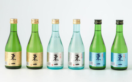 東一 飲み比べセットB（山田錦純米酒・冷酒・生酒）300ml×6本 / 日本酒 お酒 銘酒 地酒 / 佐賀県 / 有限会社嬉野酒店[41AIAA010]