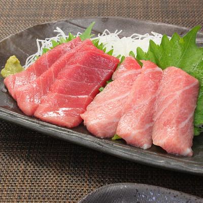ふるさと納税 いわき市 まぐろ4品福袋　本マグロの大トロ、中トロ、天然マグロのづけ&ネギトロ |  | 02