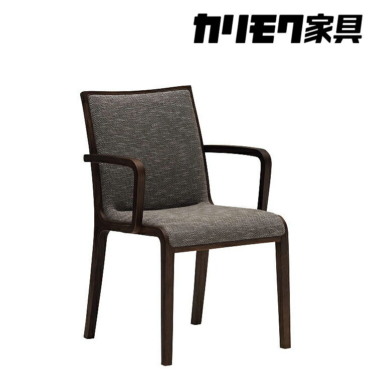 【ふるさと納税】カリモク家具『肘付 ダイニングチェア 』CW3600 [1112]|家具 国産 ダイニングチェア イス カリモク家具 椅子 食事椅子 ダイニングルーム 木製 選べる カラー 色 チェアー アームチェア 244000円