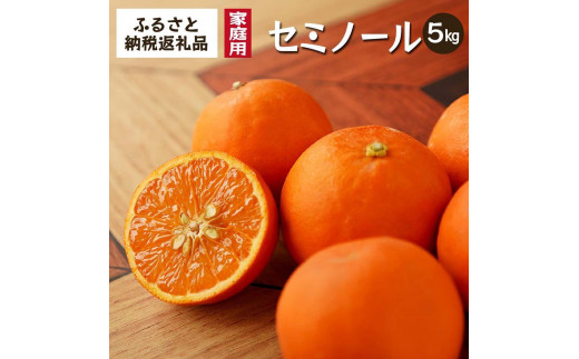 セミノール（みかん）5kg家庭用｜和歌山県海南市下津町で育てた高級オレンジを産地直送でお届け【2027年4月発送開始】