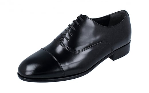 紳士靴 カーフレザー 革底 マッケイ製法　CD-401 BLK 25.0cm [№5990-5744]0616