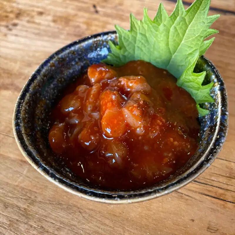 たこ七味 2パック【たこ 珍味 おつまみ キムチ 惣菜 海鮮 いかの塩辛 珍味 お取り寄せ 御中元 お中元 お歳暮 父の日 母の日 贈り物 日本酒 焼酎 たこ】【神奈川県小田原市早川】