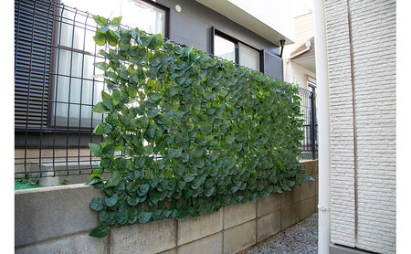 ＤＥＣＯ ＧＲＥＥＮ フェンス＆シェード GS-200G グリーン グリーンシェード  アイリスオーヤマ 1m×2m リーフラティス 日よけシェード ベランダ目隠し 窓 ベランダ 庭 グリーンカーテン