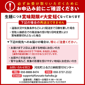 【一寸亭本店】 冷たい肉そば 3人前（190g×3束） 山形県 河北町 谷地 生そば 有名店 肉そば 自宅 贈答 冷たい ご当地 一寸亭  ka077-001g
