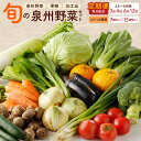 【ふるさと納税】泉州野菜 定期便 7種類以上 / 15種類以上 詰め合わせ 国産 野菜 セット 新鮮 冷蔵 毎月配送コース 地元新鮮野菜 果物 加工品 産直売場 旬 厳選 季節野菜 アローズ 食品 大阪府 泉佐野市 送料無料