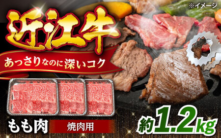 近江牛焼肉もも肉1.2kg [AQDB021]