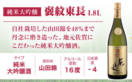 【全12回定期便】 東長 純米大吟醸酒 褒紋 (ほうもん) 1800ml【瀬頭酒造】[NAH023]  東長 日本酒 瀬頭酒造 日本酒 創業200年 日本酒 地酒 日本酒 酒 日本酒 お酒 日本酒 銘