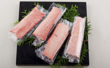 本マグロ【3回定期便】長崎県産 本まぐろ 3種セット  ( 大トロ 中トロ 赤身 ) 総計600g以上【本家永松屋】