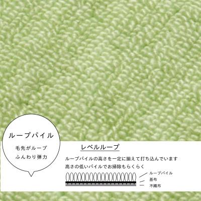ふるさと納税 和泉市 カーペット 日本製 防音 厚手 防ダニ プレミアムループ 261×352cm 江戸間 6畳 グリーン |  | 01