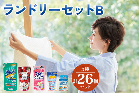 [生活応援]  ランドリー セットB ( 衣料 用 液体洗剤 液体 柔軟剤 洗濯 槽 クリーナー 洗濯用固形 石鹸 ) 掃除 日用品  洗浄 襟 袖 服 消耗品 シミ 黄ばみ 綺麗 キレイ 消臭 詰替