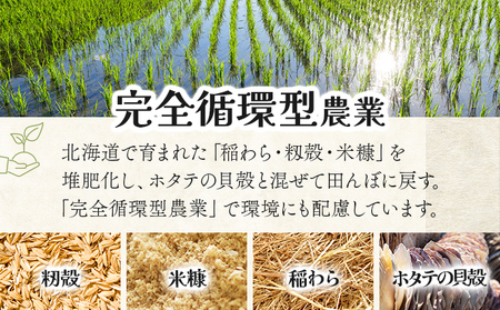 令和5年産!『100%自家生産玄米』善生さんの自慢の米 玄米ななつぼし15kg※一括発送【06126】