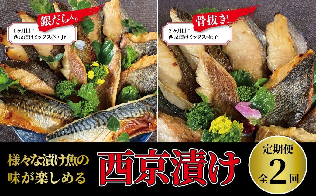 
                  【定期便】ミックス盛・Jr＆花子　2か月
                