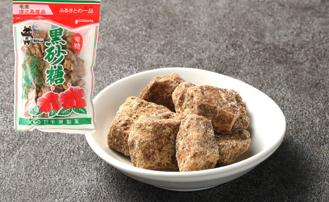 徳之島 天城町 平瀬製菓 黒砂糖 840g（210g×4袋） 黒糖 お菓子