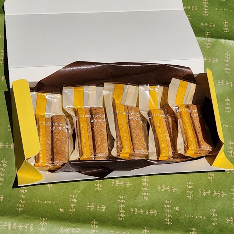 スウィーツデリバリー「甘くないチーズクッキー」2枚入り×5袋