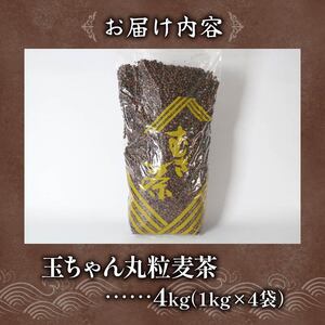 麦茶 玉ちゃん 丸粒麦茶 1kg 入れ 4袋 飲料 大容量 むぎ茶 煮出し 八木音 静岡県 静岡県 藤枝市 ( 麦茶 飲料 お茶 焙煎 麦茶 飲料 お茶 焙煎 麦茶 飲料 お茶 焙煎 麦茶 飲料 お茶