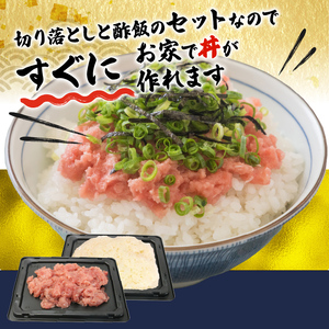 ミナミ マグロ 中トロ すき身 丼 セット 300g 南鮪 南まぐろ ミナミマグロ まぐろ 鮪 ごはん ご飯 加納商店 静岡県 藤枝市