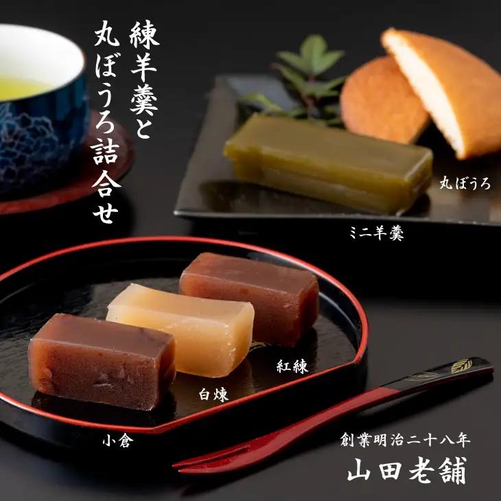 小城羊羹と丸ぼうろの詰合せ 和菓子 羊羹 A080-033