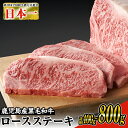 《数量限定》日本一の牛肉！鹿児島県産黒毛和牛ロースステーキ4枚セット(4枚・計800g)ゆず胡椒付き【ナンチク】