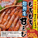 【ふるさと納税】【先行予約】 高評価★4.92 【訳あり】 坂井市産 福井県産 とれたて三国港 やまにの選ぶ もちもち甘えび 580g / 1kg 【坂井市産 福井県産 国産 海老 アマエビ 甘海老 殻付き わけあり ワケアリ 冷凍便】