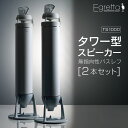 【ふるさと納税】スピーカー オーディオ 全方位 無指向性 Egretta エグレッタ TS1000 タワー型 オオアサ電子 アンプ非搭載 2本1組