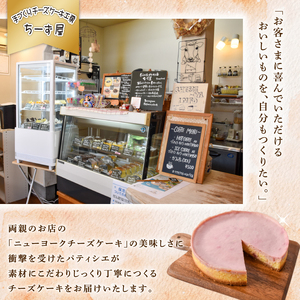 チーズケーキ 4号 12cm ラズベリーベイクドチーズケーキ [ちーず屋 高知県 安芸市 BC006]